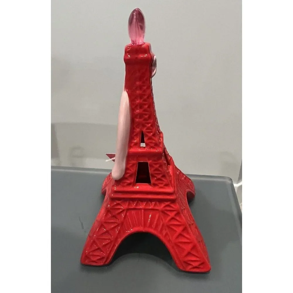 Target Spritz Valentines Day Red Ceramic Eiffel Tower 2024 NEW